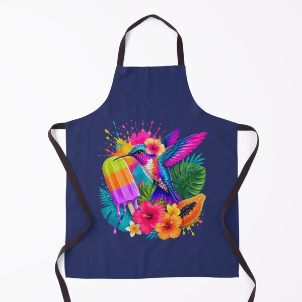 Item preview, Colorful Tropical Hummingbird Melting Popsicle Summer T-Shirt designed and sold by Aimetoi.