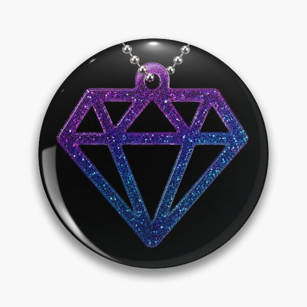 Item preview, Scene Queen Diamond Necklace Sticker Y2K Emo Nostalgia designed and sold by ArcanePrintsxo.