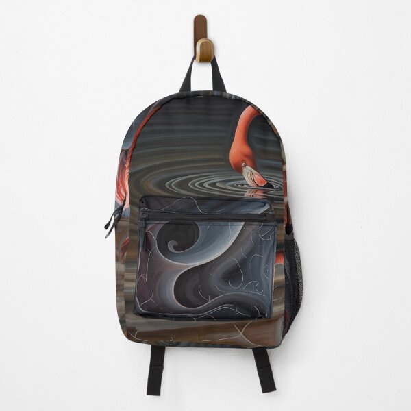 Item preview, Flamingo Bird Water Reflection designed and sold by WildLedger.