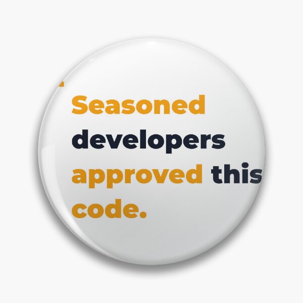 Item preview, Seasoned developers approved Tech Dog Humor Merch S4 designed and sold by SeasonedDevsCo.