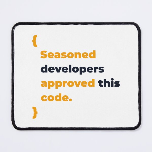 Item preview, Seasoned developers approved Tech Dog Humor Merch S4 designed and sold by SeasonedDevsCo.