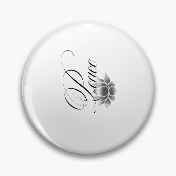 Item preview, Elegant Peace Calligraphy with Stippled Lotus Flower designed and sold by morpheusst.