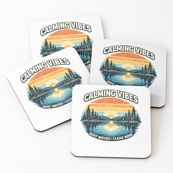 Item preview, Quiet Waters Clear Mind Calming Vibes designed and sold by DPBTees70.