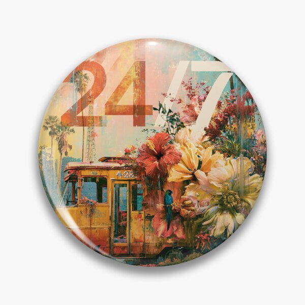 Item preview, Tropical time travel tram designed and sold by BeautyFullMerch.