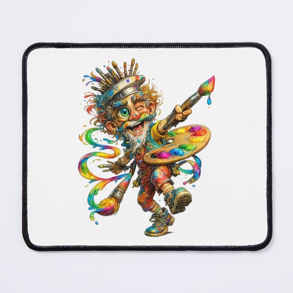 Item preview, Funny Artist Cartoon designed and sold by AlexLineArt.