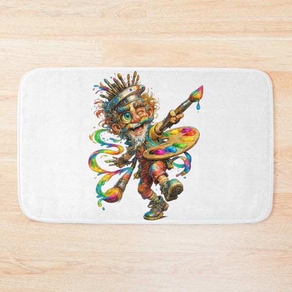 Item preview, Funny Artist Cartoon designed and sold by AlexLineArt.
