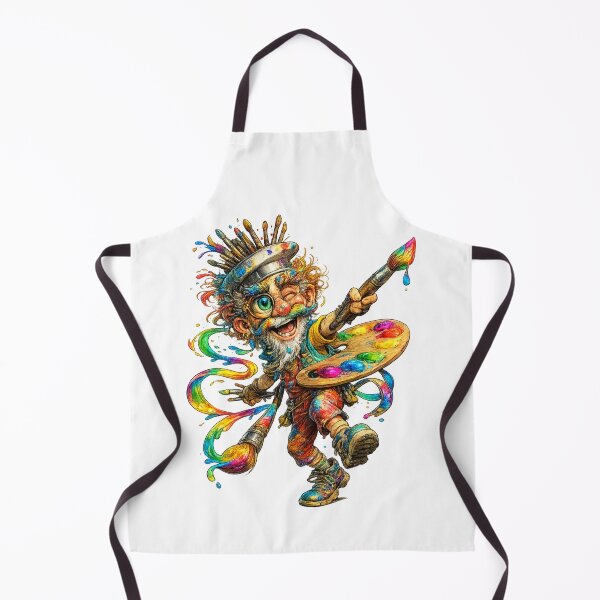 Item preview, Funny Artist Cartoon designed and sold by AlexLineArt.