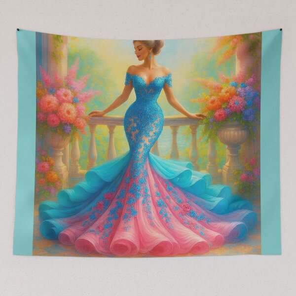 Item preview, Blue Rose Garden Muse designed and sold by EdicrisR.