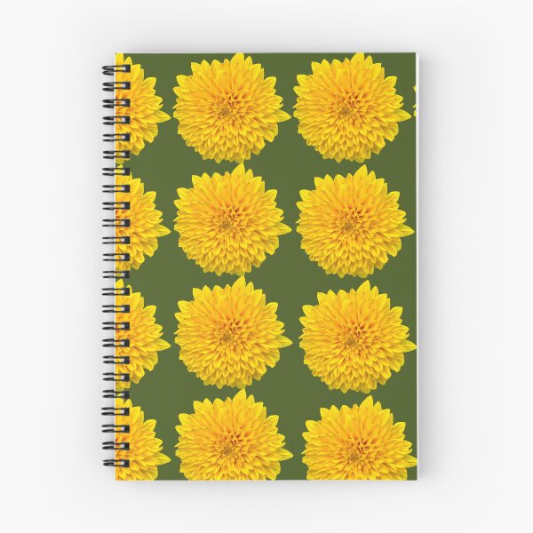 Item preview, Dahlia on green background  designed and sold by happytraveller1.