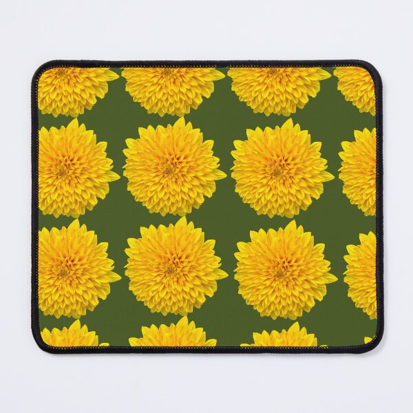 Item preview, Dahlia on green background designed and sold by happytraveller1.