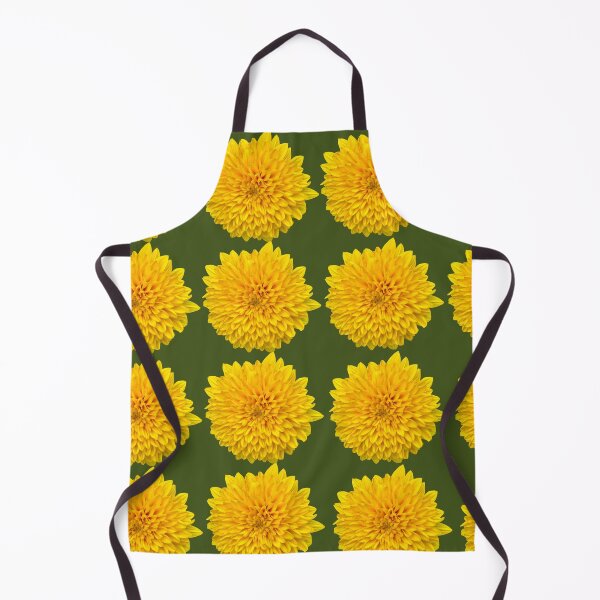 Item preview, Dahlia on green background designed and sold by happytraveller1.