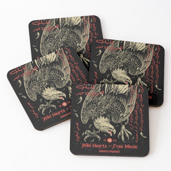 Item preview, WILD HEARTS - FREE MINDS designed and sold by qalback.