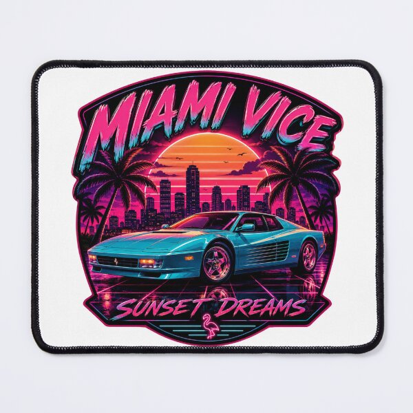 Item preview, Miami Vice Sunset Dreams designed and sold by PatternFly.