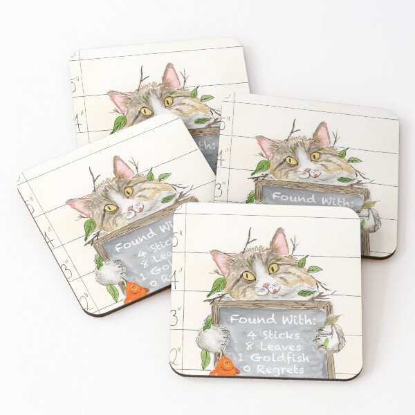 Item preview, Found Safe Funny Missing Cat designed and sold by daphsam.