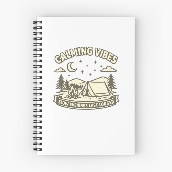Item preview, Slow Evenings Last Longer Calming Vibes designed and sold by DPBTees70.