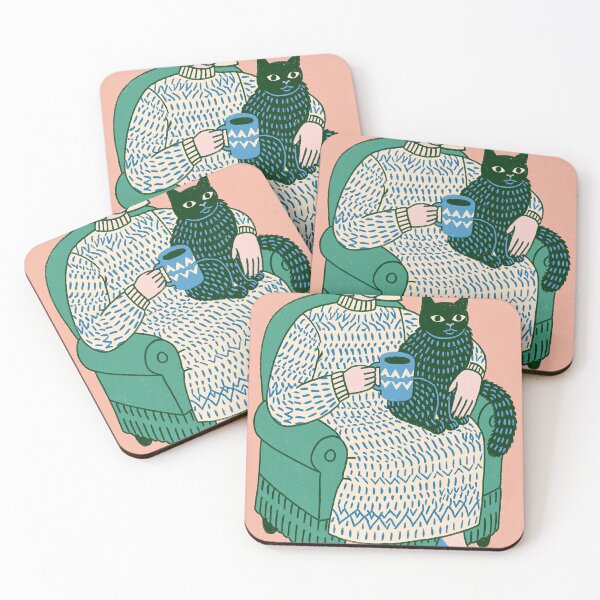 Item preview, Cozy Cat & Tea Time designed and sold by Venon28.