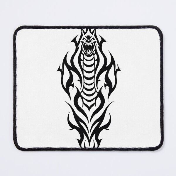 Item preview, Bold Tribal Cobra Tattoo Flash Design designed and sold by Qubivibe.