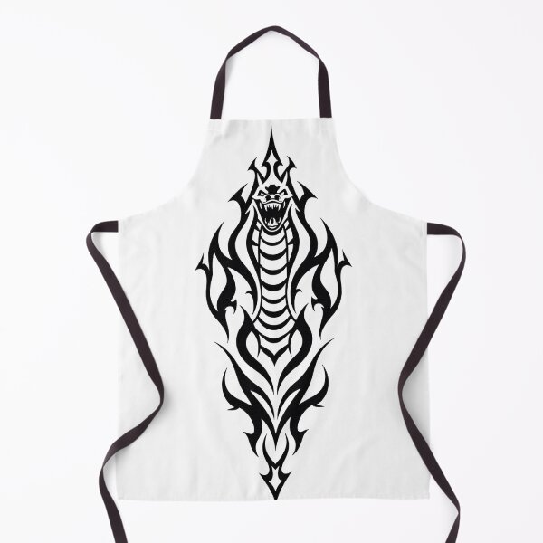 Item preview, Bold Tribal Cobra Tattoo Flash Design designed and sold by Qubivibe.
