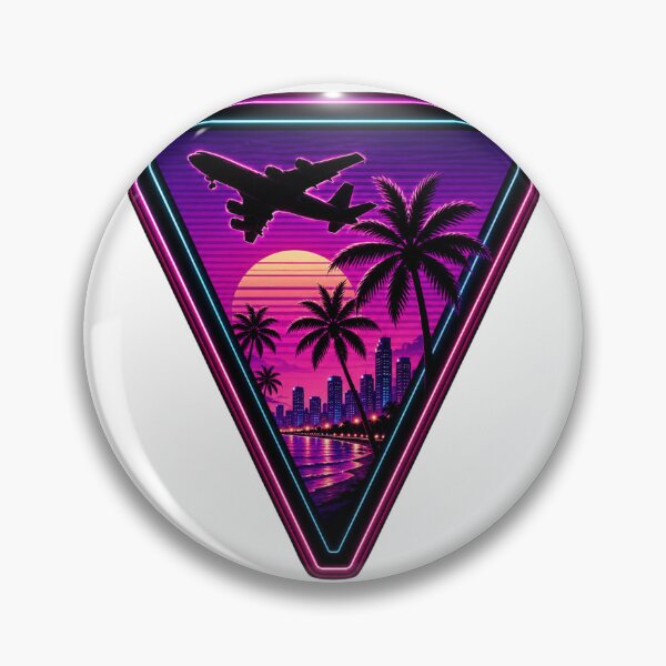 Item preview, KC-135 Miami Vice designed and sold by PatternFly.