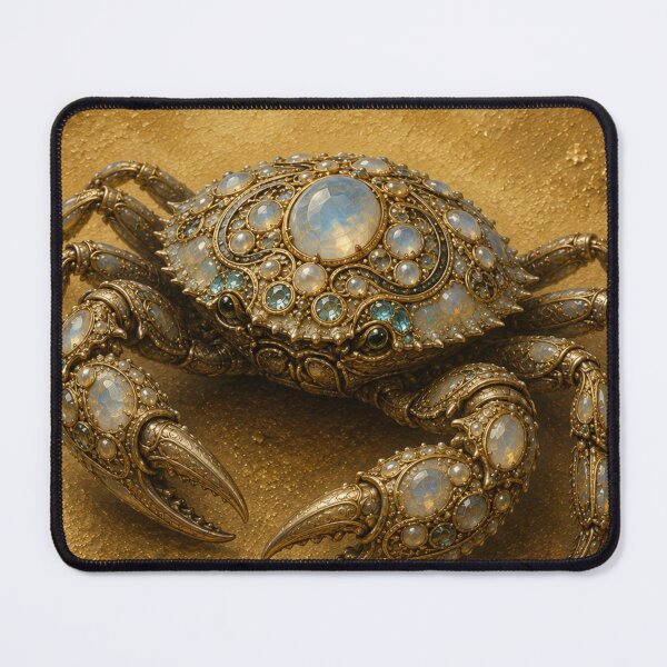 Item preview, Golden Cancer Zodiac Crab designed and sold by VelarisMoon.