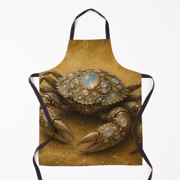 Item preview, Golden Cancer Zodiac Crab designed and sold by VelarisMoon.
