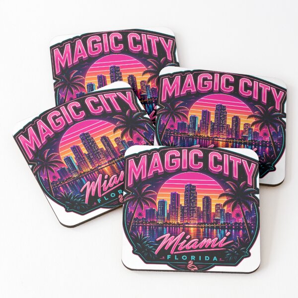 Item preview, Magic City Miami Florida designed and sold by PatternFly.