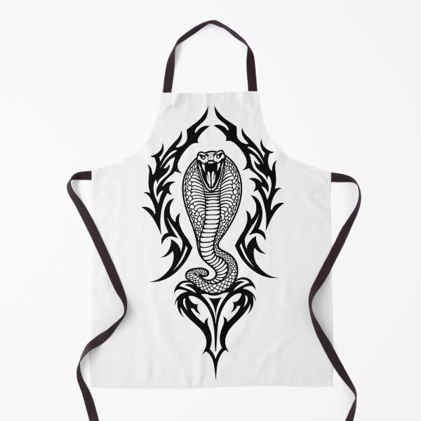 Aperçu de l'œuvre Bold Tribal Cobra Tattoo Flash Design - High Detail Line Art créée et vendue par Qubivibe.