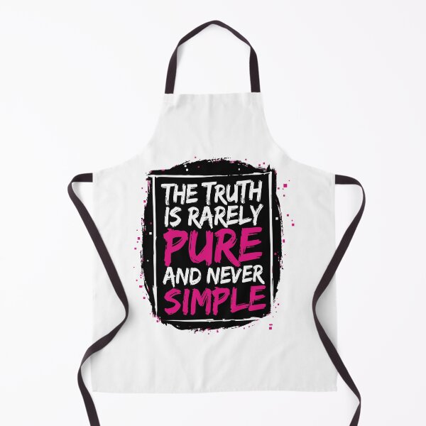 Item preview, The Truth Is Rarely Pure and Never Simple Oscar Wilde Quote designed and sold by XYZ LAB by Jesuperman.