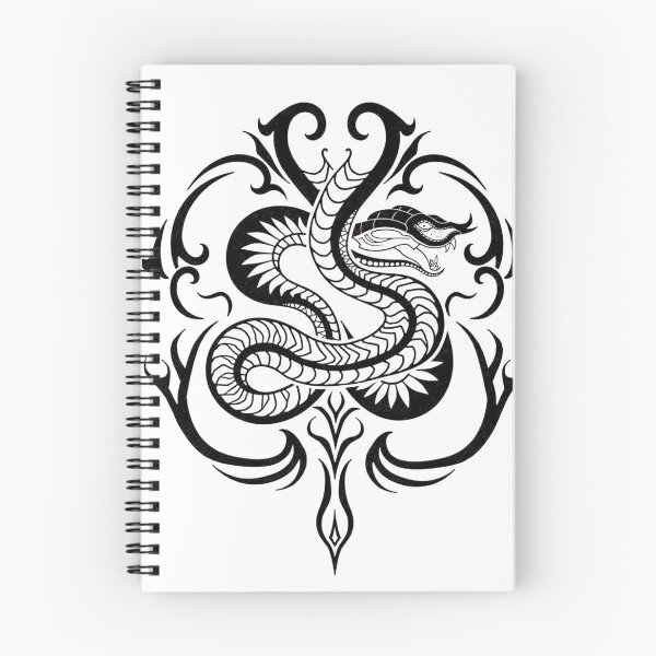 Item preview, Coiled Cobra Tribal Tattoo Flash Design designed and sold by Qubivibe.