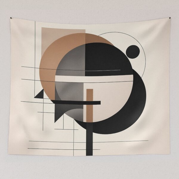 Item preview, Minimalist Geometric Shapes Contemporary Abstract Design designed and sold by semenol.