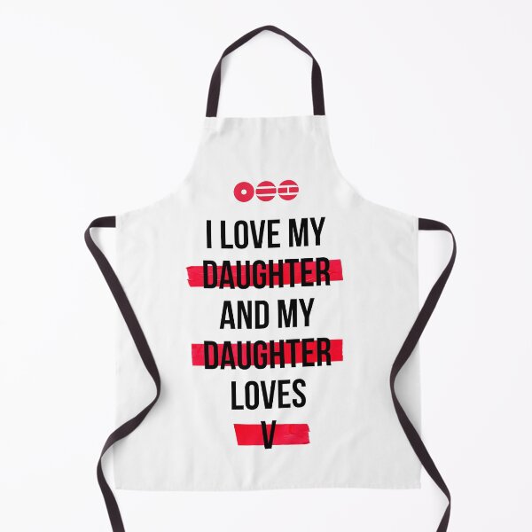 Item preview, V - I love my daughter and my daughter loves V T-Shirt designed and sold by YOSHFRIDAYS.