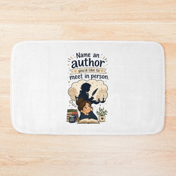 Item preview, Book Lover Dreaming of Meeting Their Favorite Author – Cute Reading Design designed and sold by AMIR PRO .