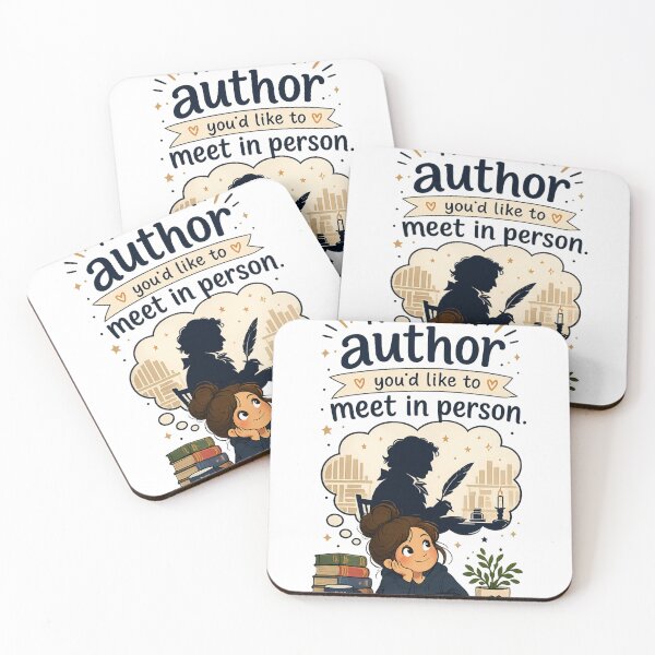 Item preview, Book Lover Dreaming of Meeting Their Favorite Author – Cute Reading Design designed and sold by AMIR PRO .