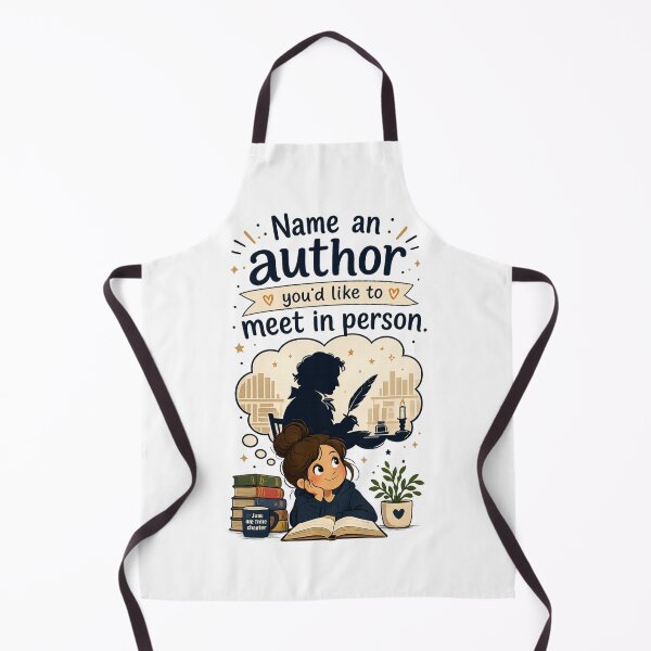 Item preview, Book Lover Dreaming of Meeting Their Favorite Author – Cute Reading Design designed and sold by AMIR PRO .