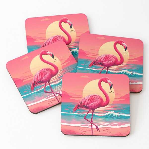 Item preview, Flamingo at Sunset designed and sold by Animals Art.