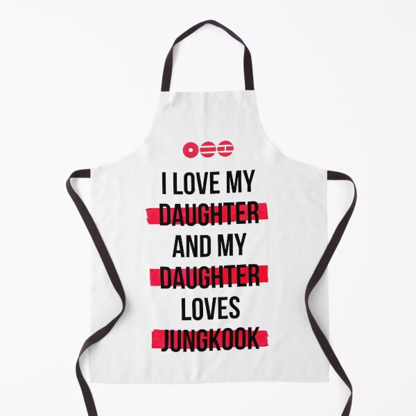 Item preview, JUNGKOOK - I love my daughter and my daughter loves JUNGKOOK T-Shirt designed and sold by YOSHFRIDAYS.