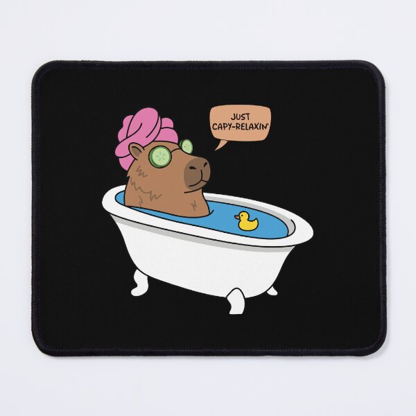 Item preview, Just Capy-Relaxin' Spa Day designed and sold by NochePlaza.