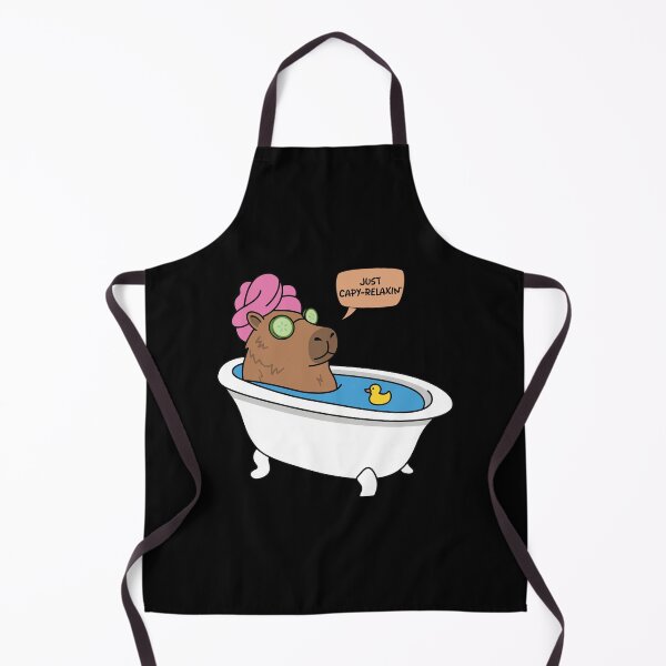 Item preview, Just Capy-Relaxin' Spa Day designed and sold by NochePlaza.