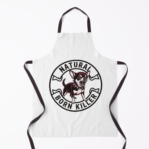 Item preview, Angry Chihuahua Born Killer Graphic Retro Vector Design Dog Art designed and sold by Keingdesign.