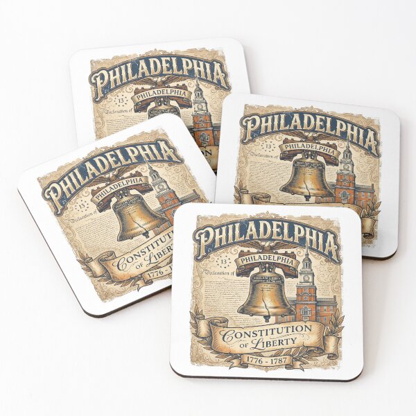 Item preview, philadelphia, usa, constytution of liberty designed and sold by Hephaestus's Forge.