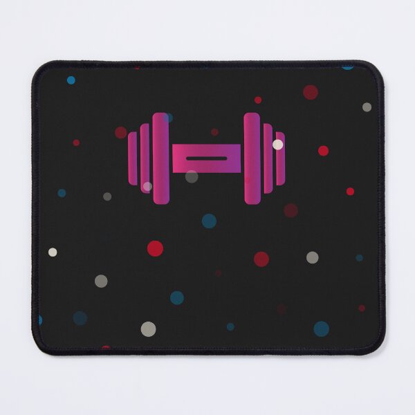 Item preview, Pink Dumbbell Fitness Workout Design | Modern Gym Aesthetic | Colorful Sports Graphic designed and sold by CrazeShop.