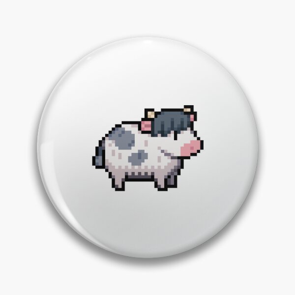 Item preview, Black and White Cow - Fields of Mistria designed and sold by Cosy-Migraines.