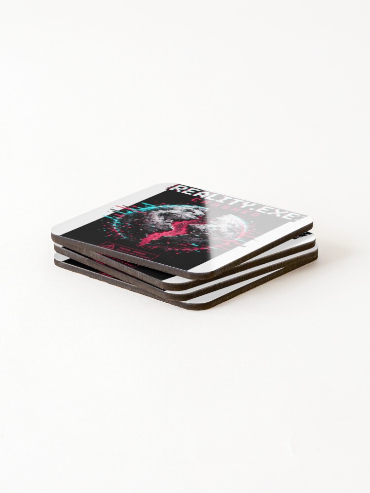 Thumbnail 4 of 5, Coasters (Set of 4), Reality designed and sold by InkDrifter.
