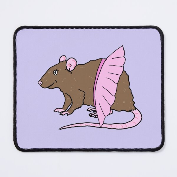 Item preview, ballerina brown rat  designed and sold by madebyi.