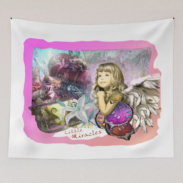 Item preview, Little Miracles - Little Angel Fairy Girl (by ACCI) designed and sold by VanyssaGraphics.