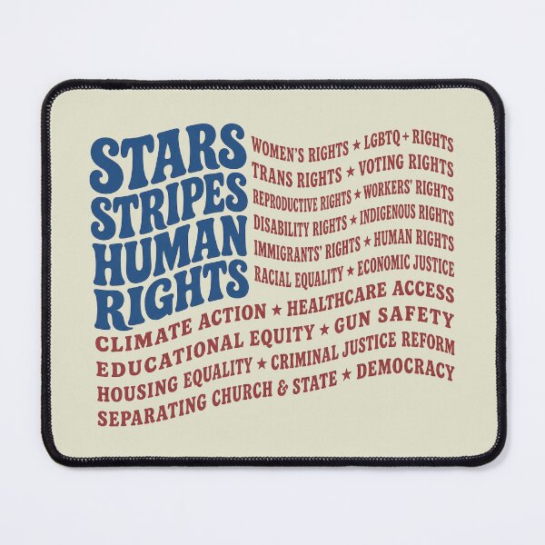 Item preview, Stars Stripes Rights For All USA Flag designed and sold by Bkermen.