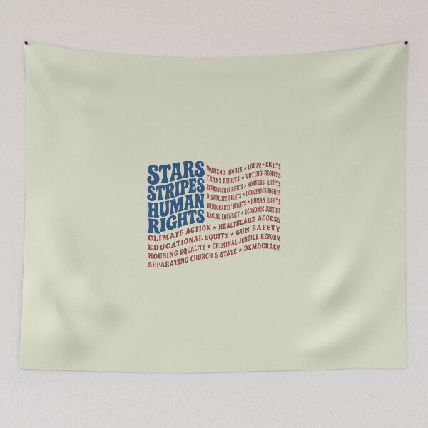 Item preview, Stars Stripes Rights For All USA Flag designed and sold by Bkermen.