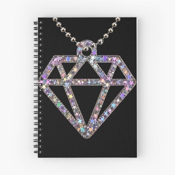 Item preview, Scene Queen Diamond Necklace Sticker Y2K Emo Nostalgia designed and sold by ArcanePrintsxo.