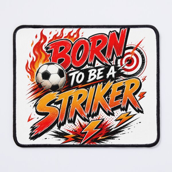 Item preview, football striker, midfielder, goal keeper, soccer ball, football hero designed and sold by TrueArtVibes.