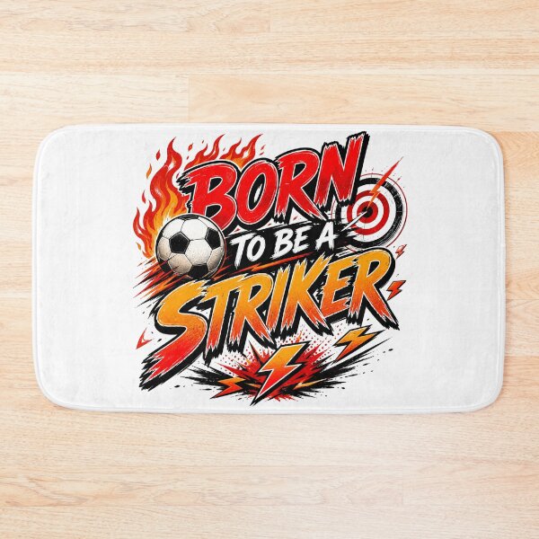 Item preview, football striker, midfielder, goal keeper, soccer ball, football hero designed and sold by TrueArtVibes.